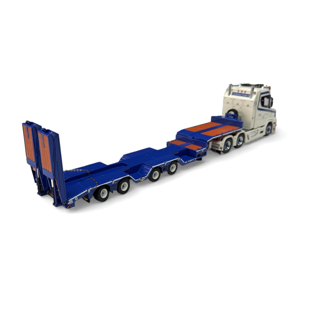 WSI Scania Vlastuin Torpedo with 4-axle Wheel Well Semi Low Loader Twan Bierings