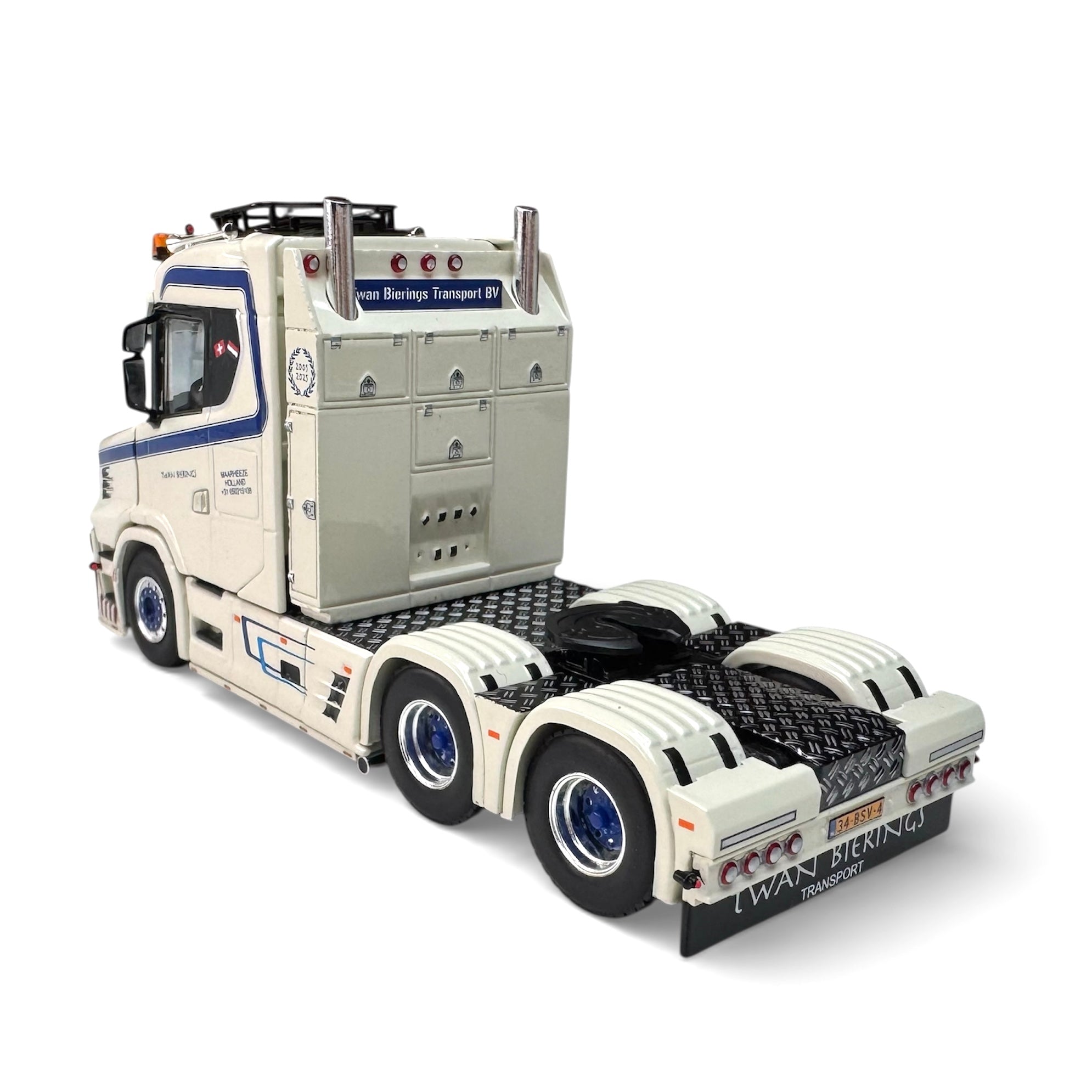 WSI Scania Vlastuin Torpedo with 4-axle Wheel Well Semi Low Loader Twan Bierings