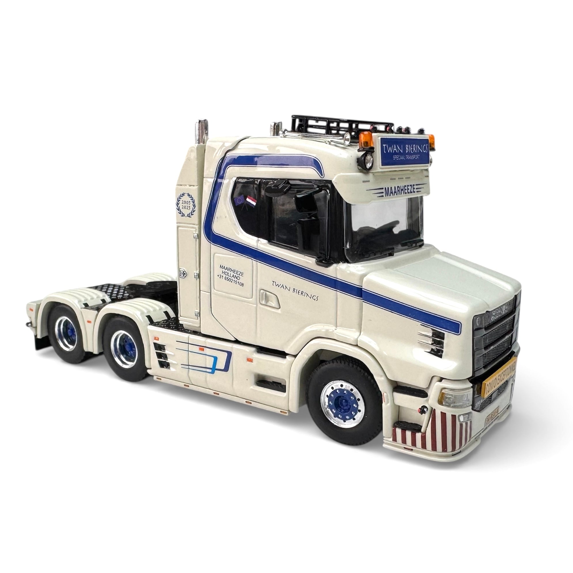 WSI Scania Vlastuin Torpedo with 4-axle Wheel Well Semi Low Loader Twan Bierings