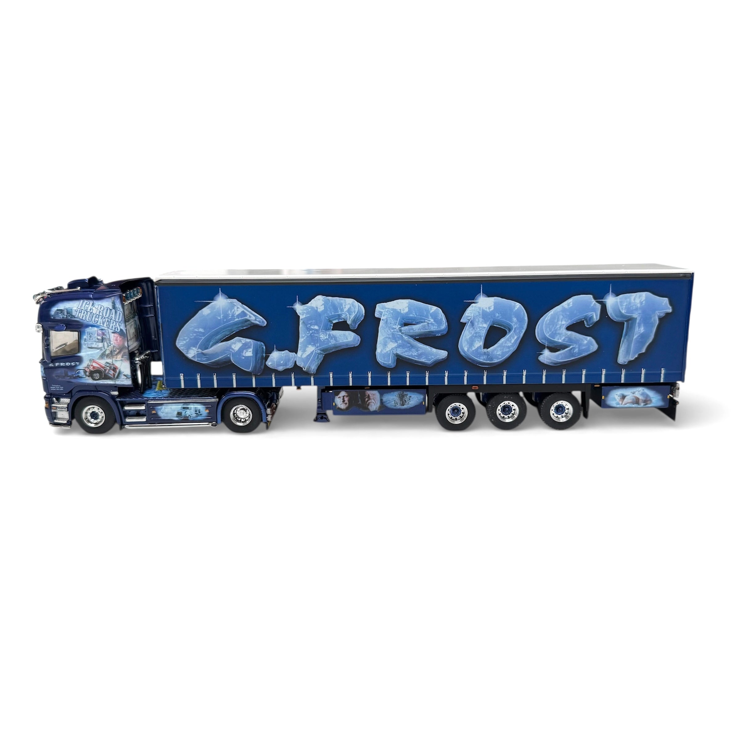 WSI Scania R Topline with Curtainside Trailer G Frost (Ice Road Truckers)*