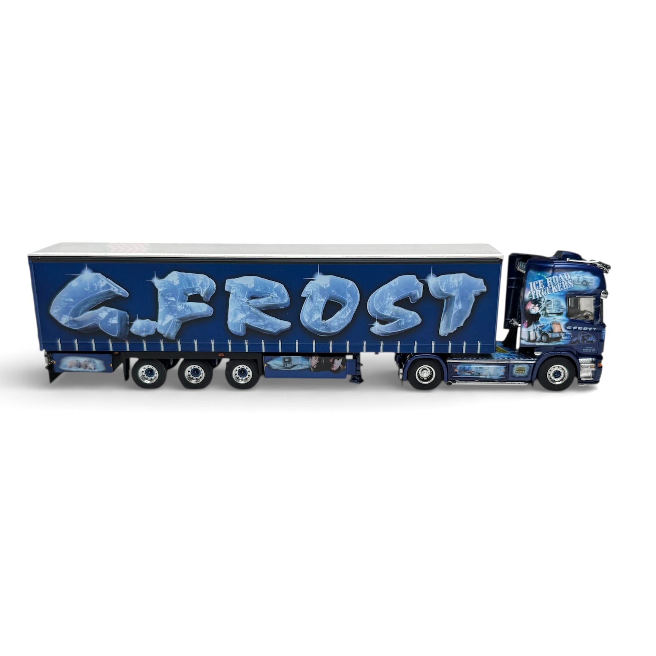 WSI Scania R Topline with Curtainside Trailer G Frost (Ice Road Truckers)*