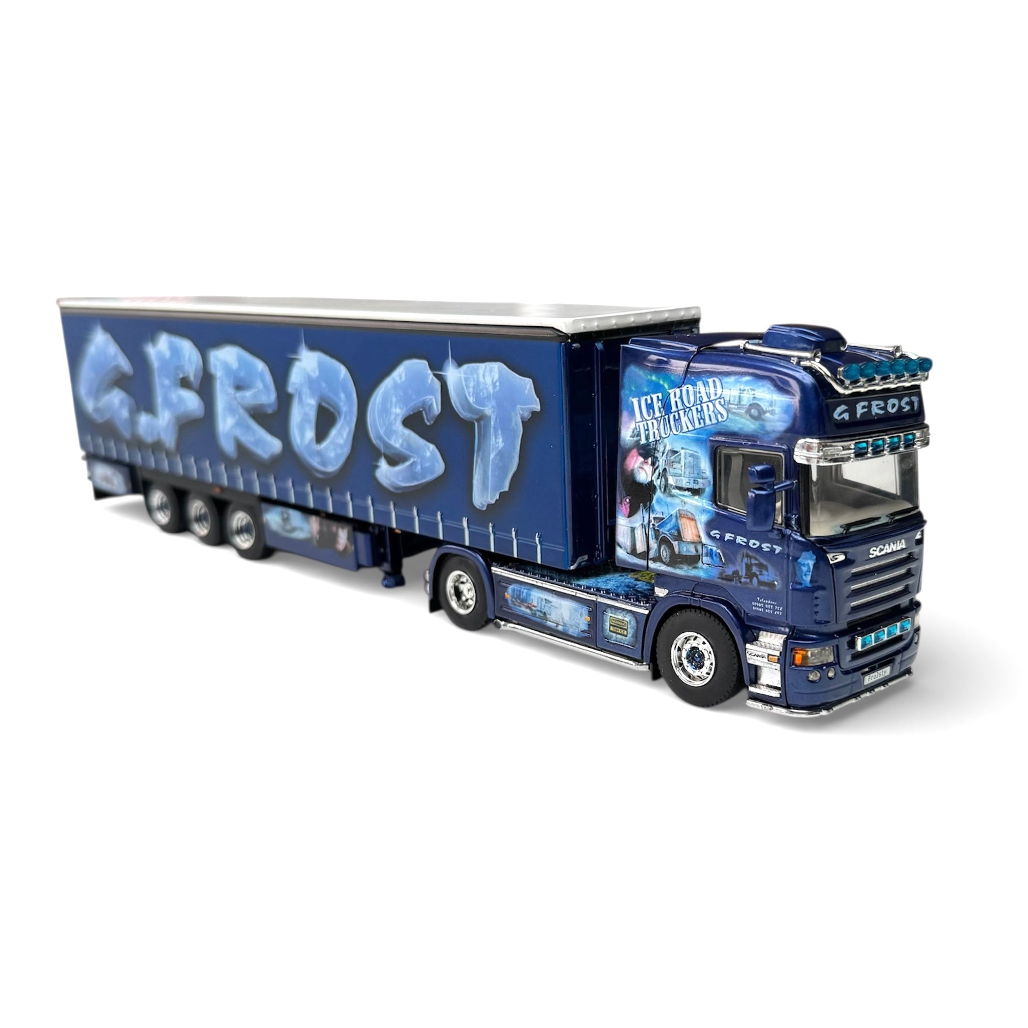 WSI Scania R Topline with Curtainside Trailer G Frost (Ice Road Truckers)*