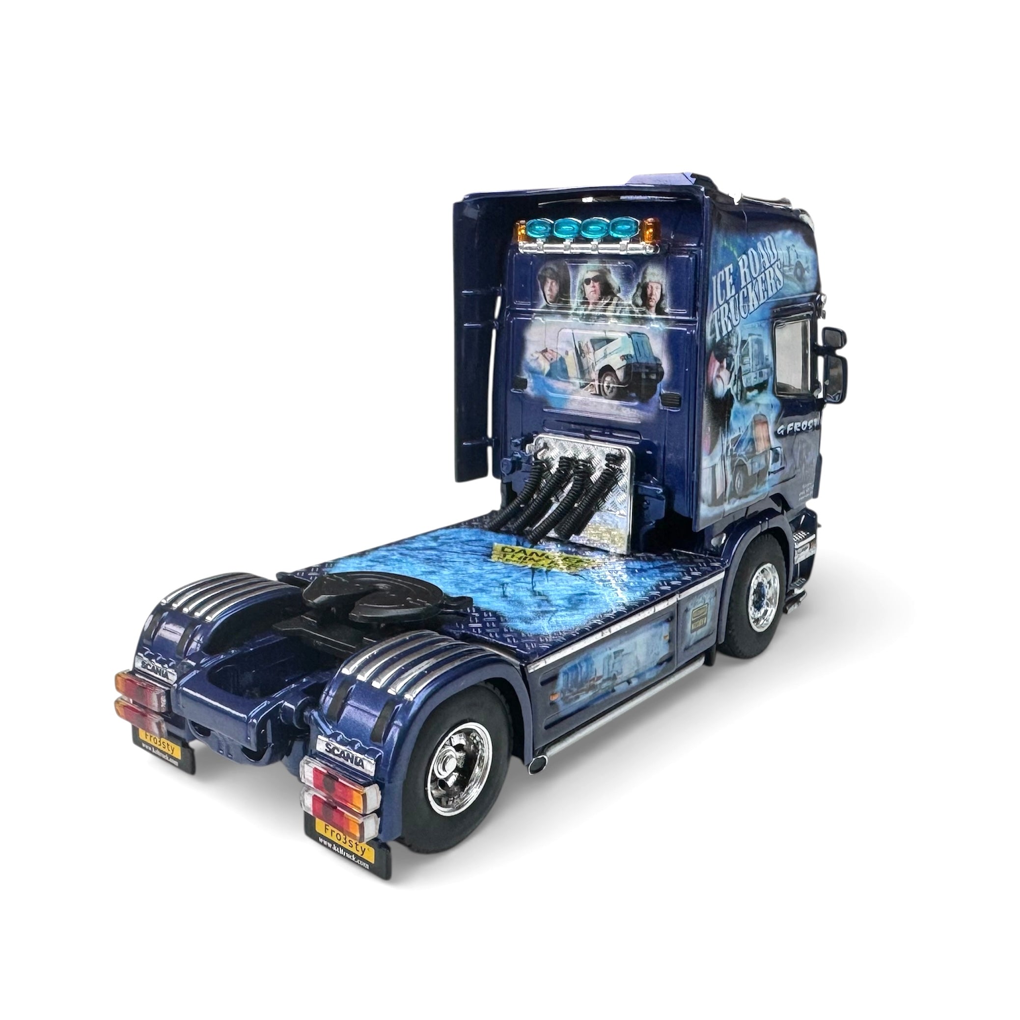 WSI Scania R Topline with Curtainside Trailer G Frost (Ice Road Truckers)*