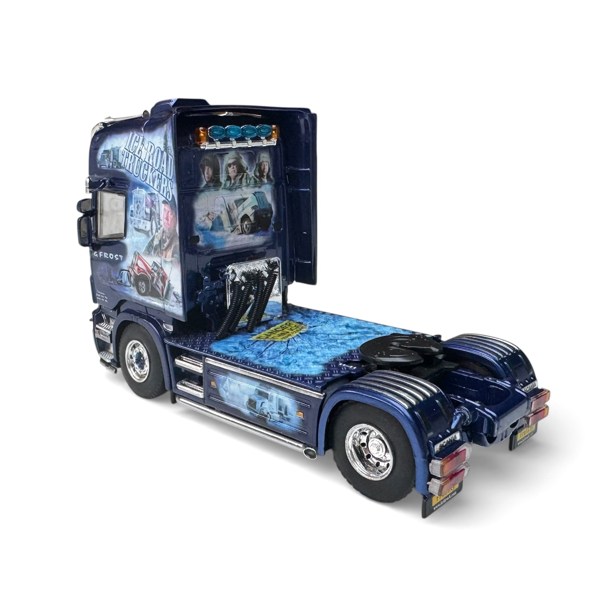 WSI Scania R Topline with Curtainside Trailer G Frost (Ice Road Truckers)*