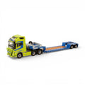 WSI Crane Norway Volvo FH5 Globetrotter XL 6x2 Tag Axle with 2 Axle Pendel-X Low Loader Trailer 1:50 scale model