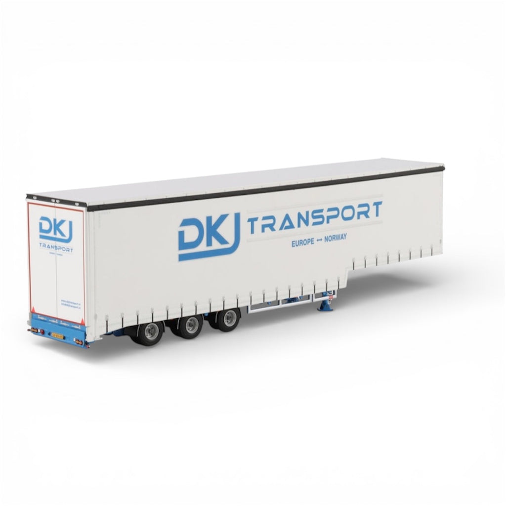 DKJ Transport Covered Semi Low Loader