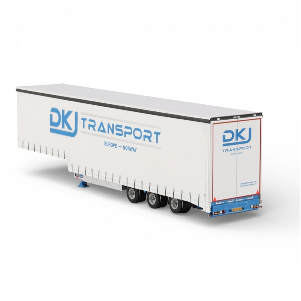 DKJ Transport Covered Semi Low Loader