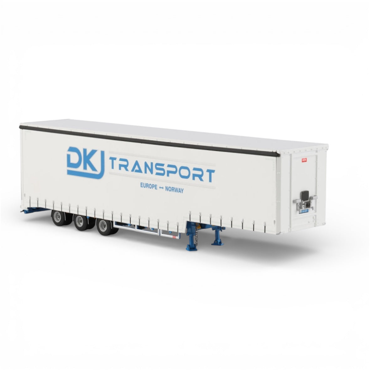 DKJ Transport Covered Semi Low Loader