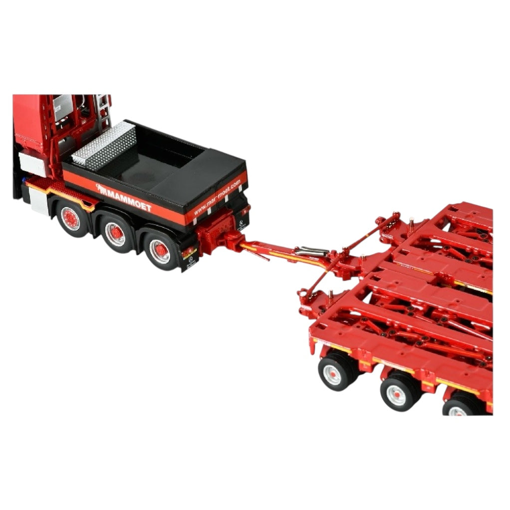 IMC Mammoet Mercedes Arocs 8x4 with 72 K25 Axle Lines 1:50 Scale