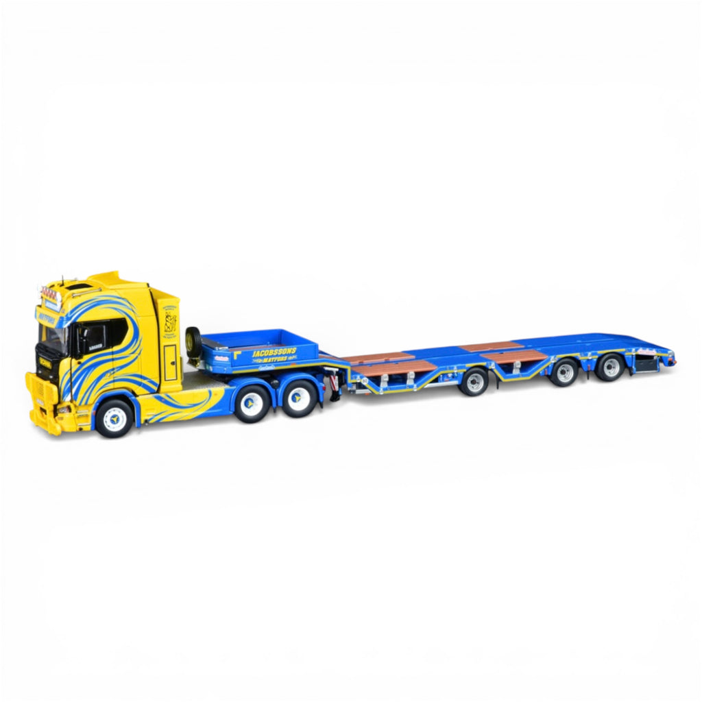 IMC Ola Jacobssons Scania S High Roof 6x4 with Nooteboom OSDS Wheel Well Low Loader