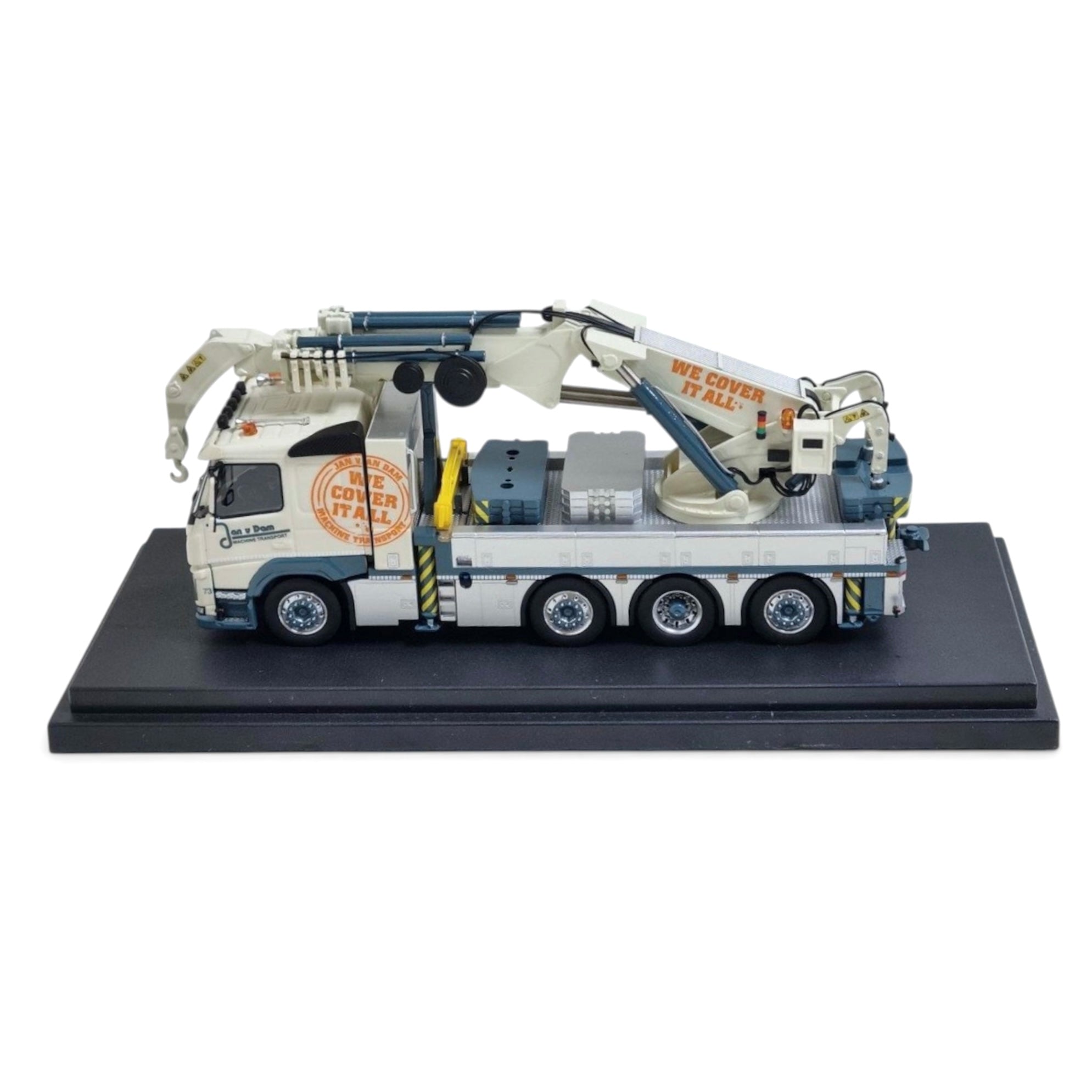 IMC Jan Van Dam Volvo FM500 with 200 T/M Erkin Crane