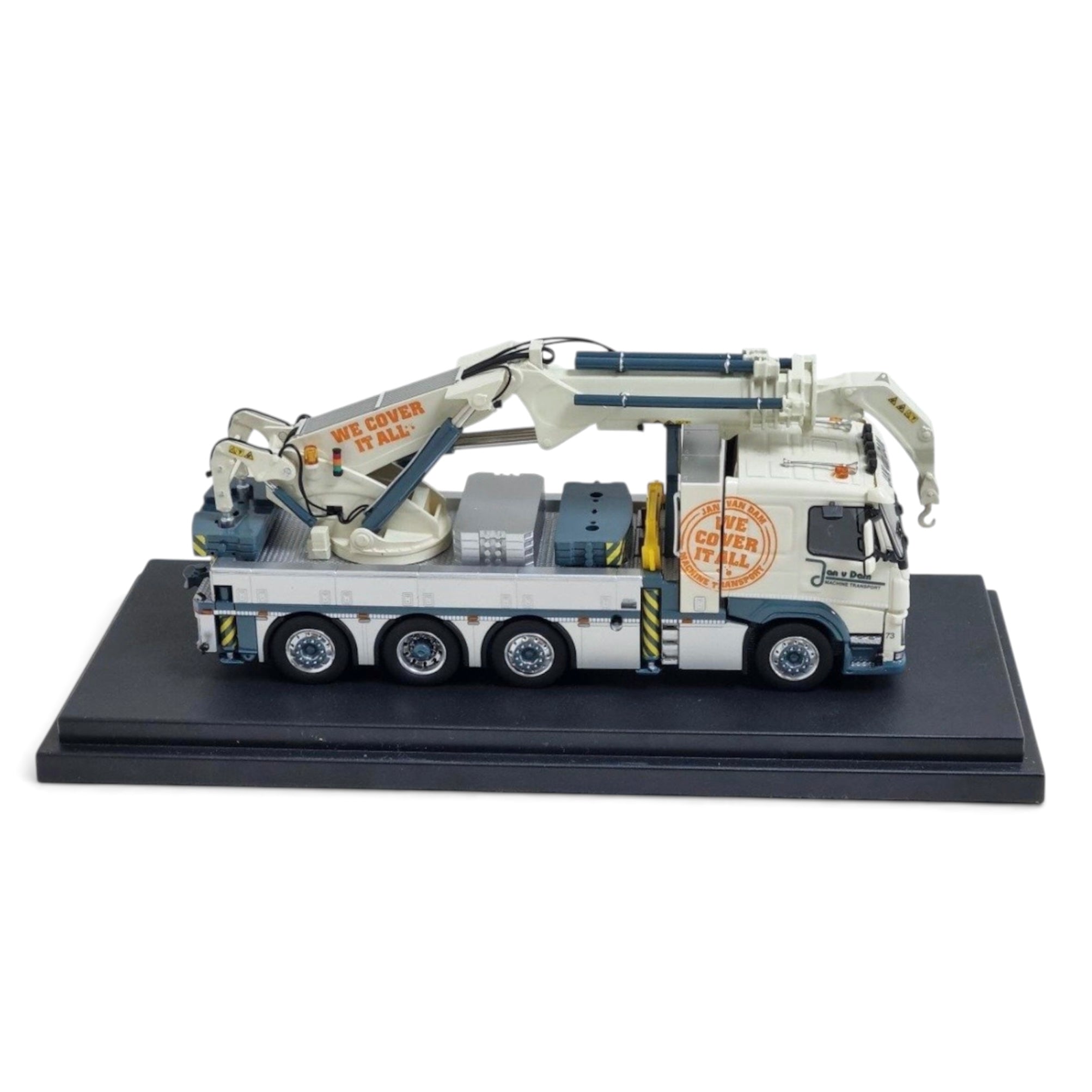 IMC Jan Van Dam Volvo FM500 with 200 T/M Erkin Crane