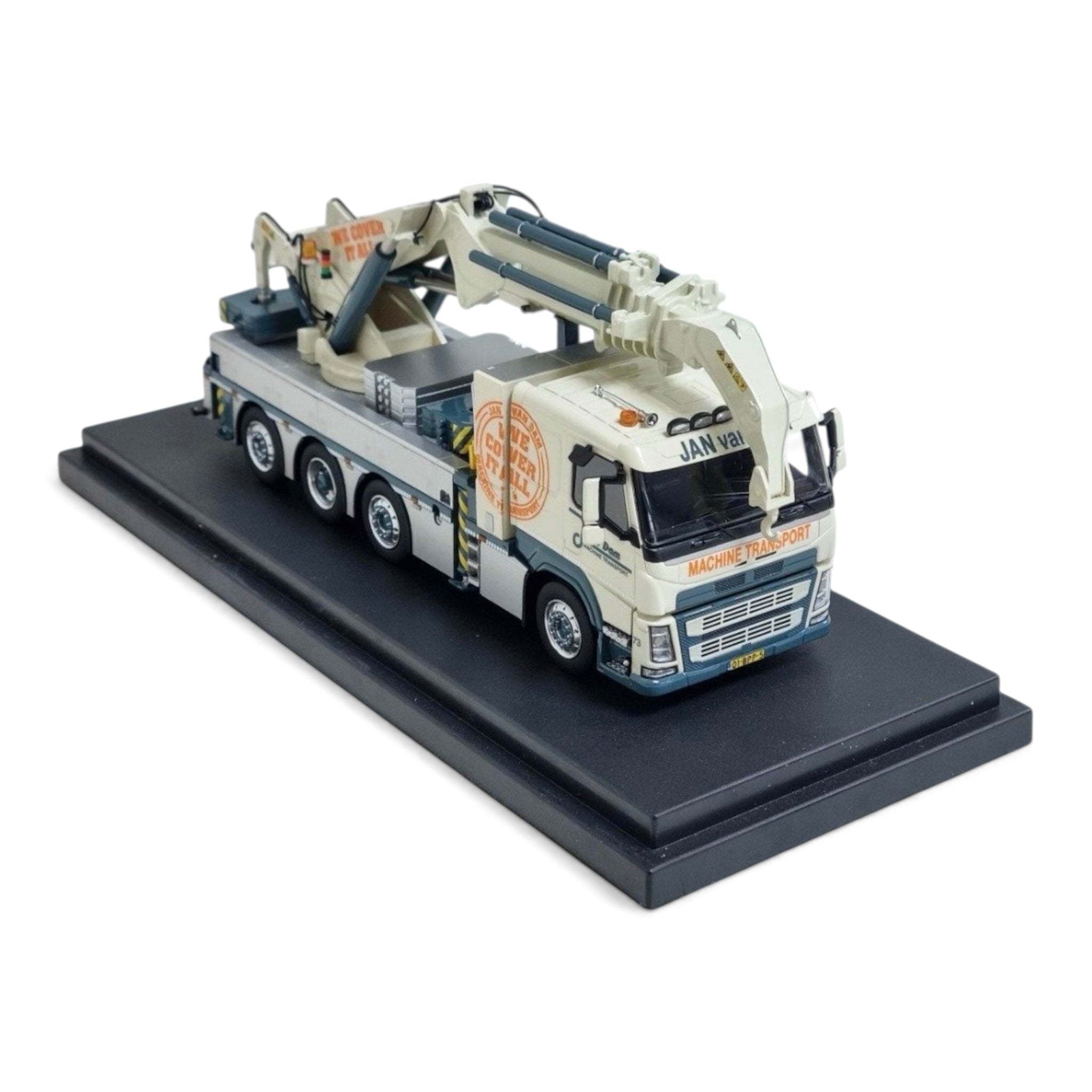 IMC Jan Van Dam Volvo FM500 with 200 T/M Erkin Crane