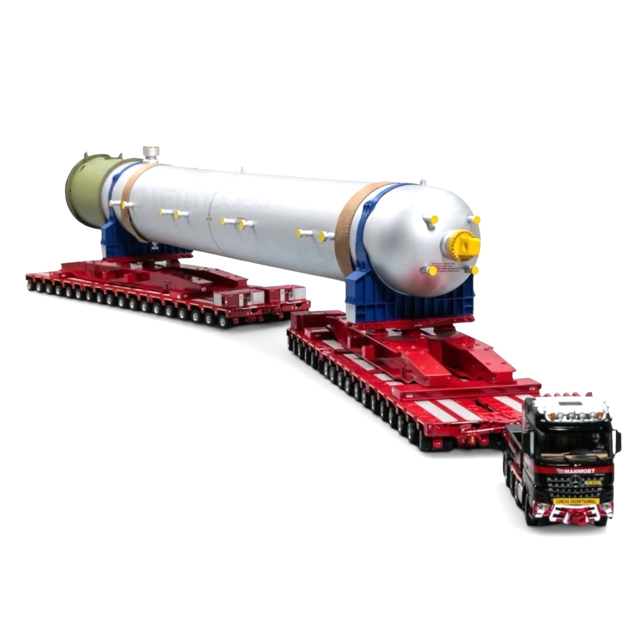 IMC Mammoet Mercedes Arocs 8x4 with 72 K25 Axle Lines 1:50 Scale