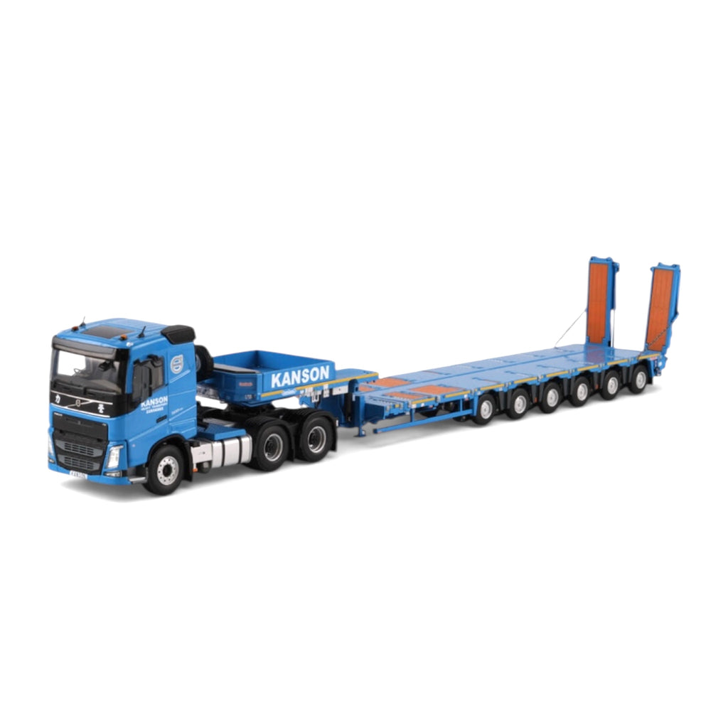 WSI Kanson Volvo FH4 RHD Sleeper Cab 6x4 with Nooteboom MCO6 Axle Pendel X Low Loader