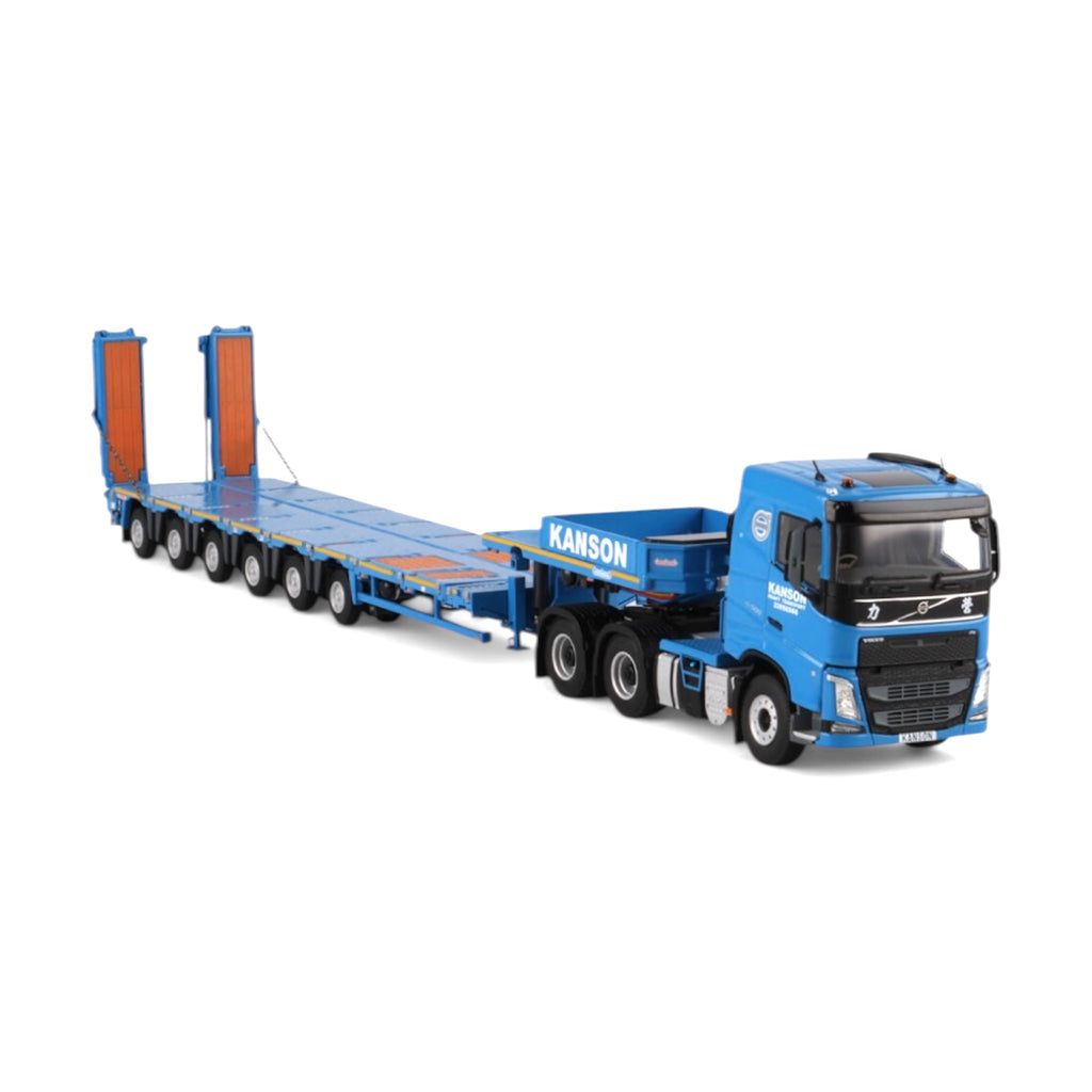 WSI Kanson Volvo FH4 RHD Sleeper Cab 6x4 with Nooteboom MCO6 Axle Pendel X Low Loader