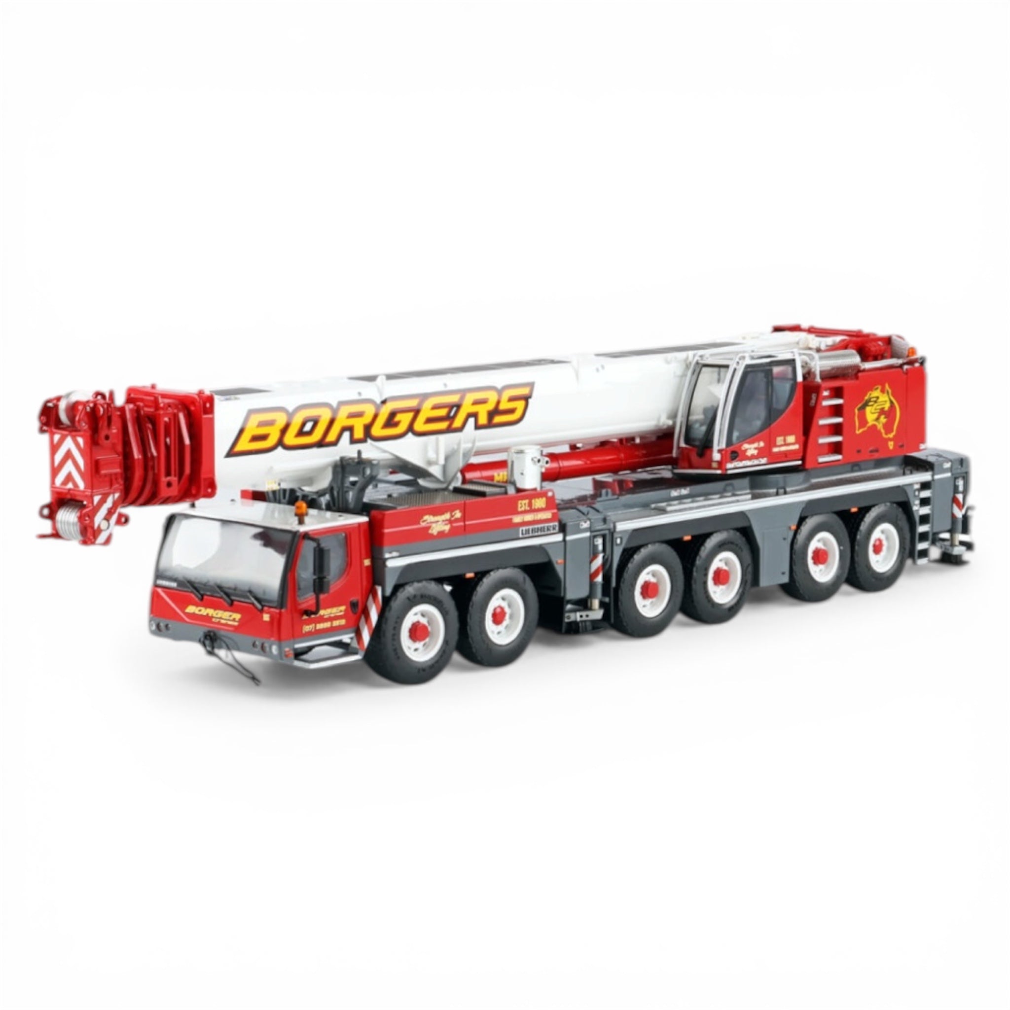 WSI Borger (Australia) Cranes Liebherr LTM 1350-6.1 Mobile Crane