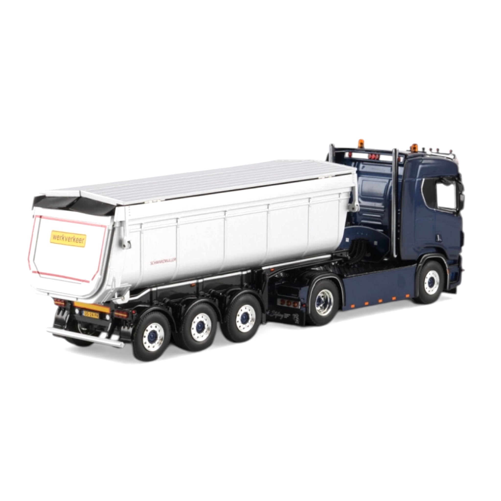WSI Loonbedrijf V.D. Put Scania R Normal CR20N with 3 Axle Tipper Trailer