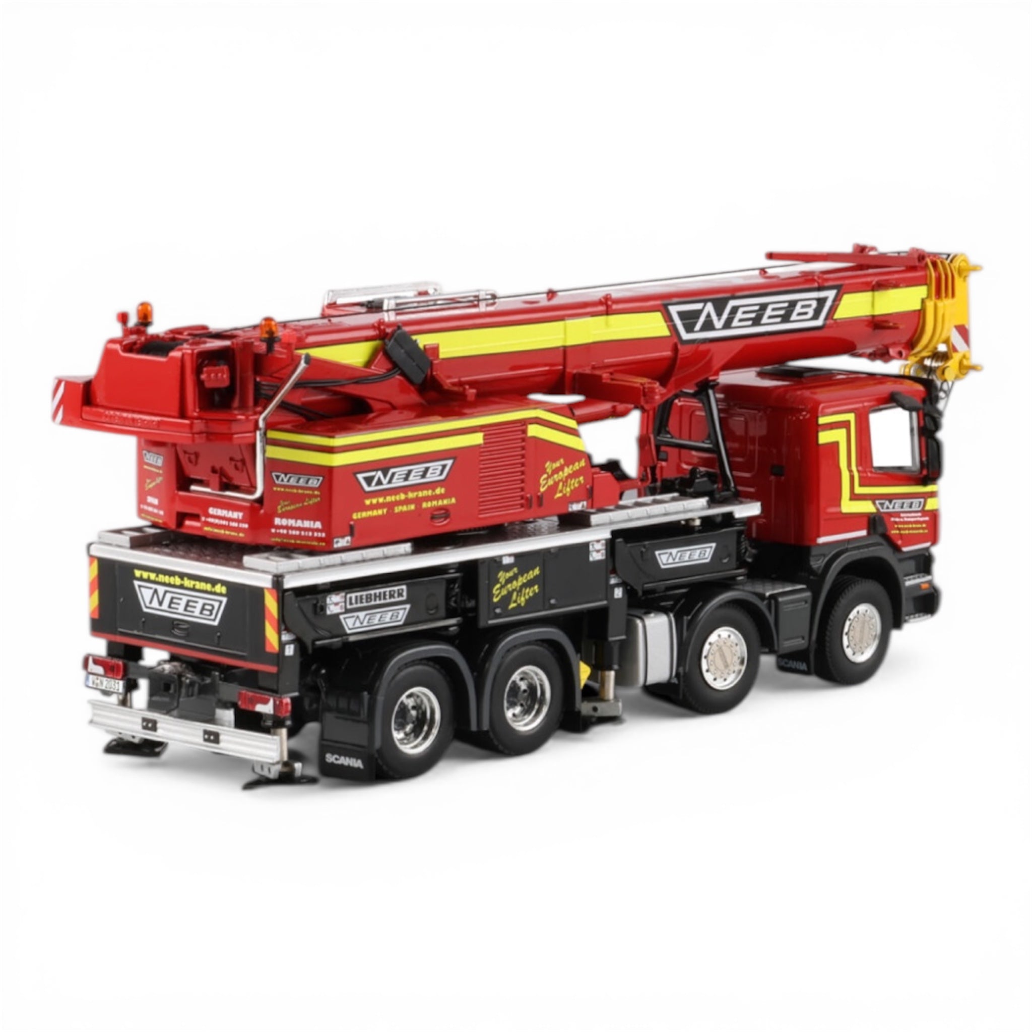 WSI Neeb Scania R Liebherr LTF 1060-4.1 Truck Mounted Mobile Crane