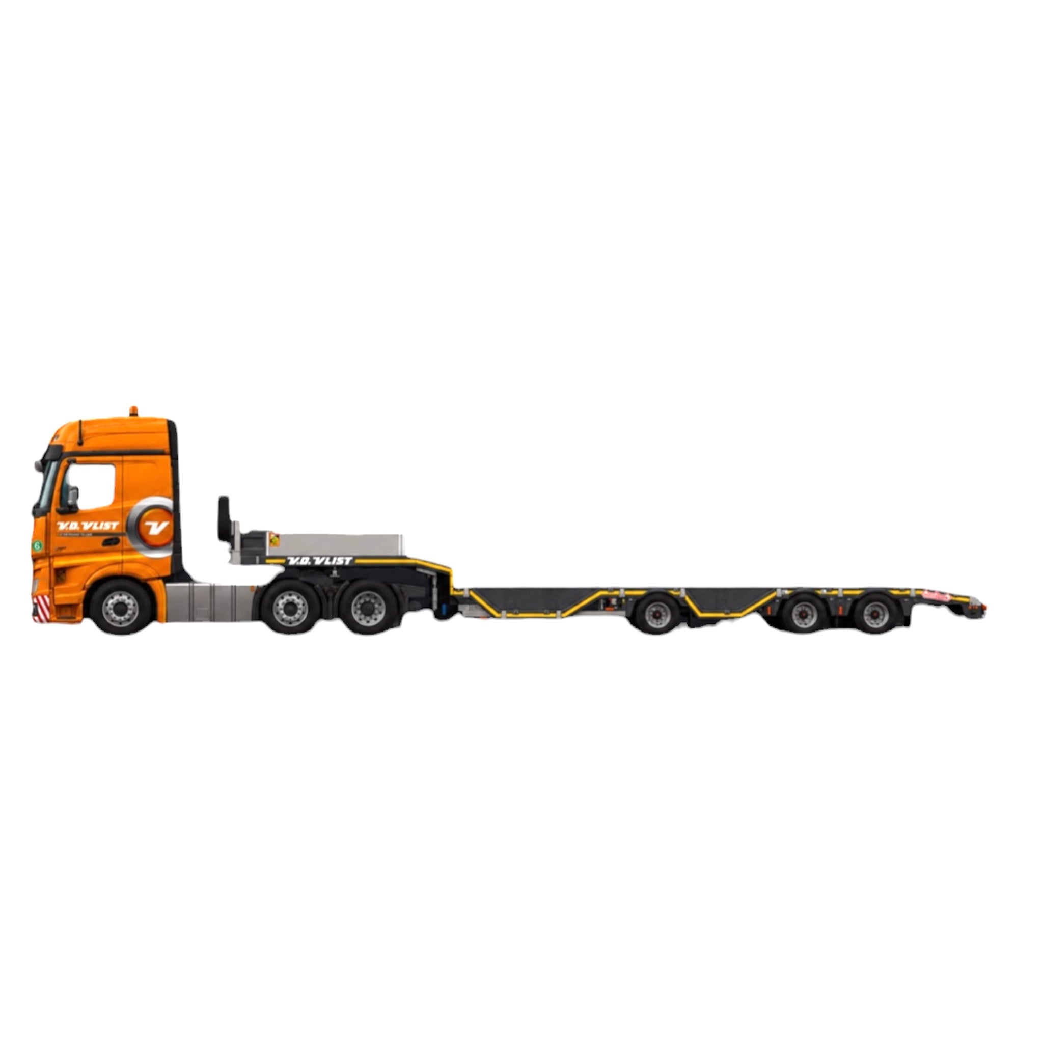IMC VD Vlist Mercedes Actros 6x2+Osds Nooteboom Wheel Well Low Loader Trailer (Pre Order)