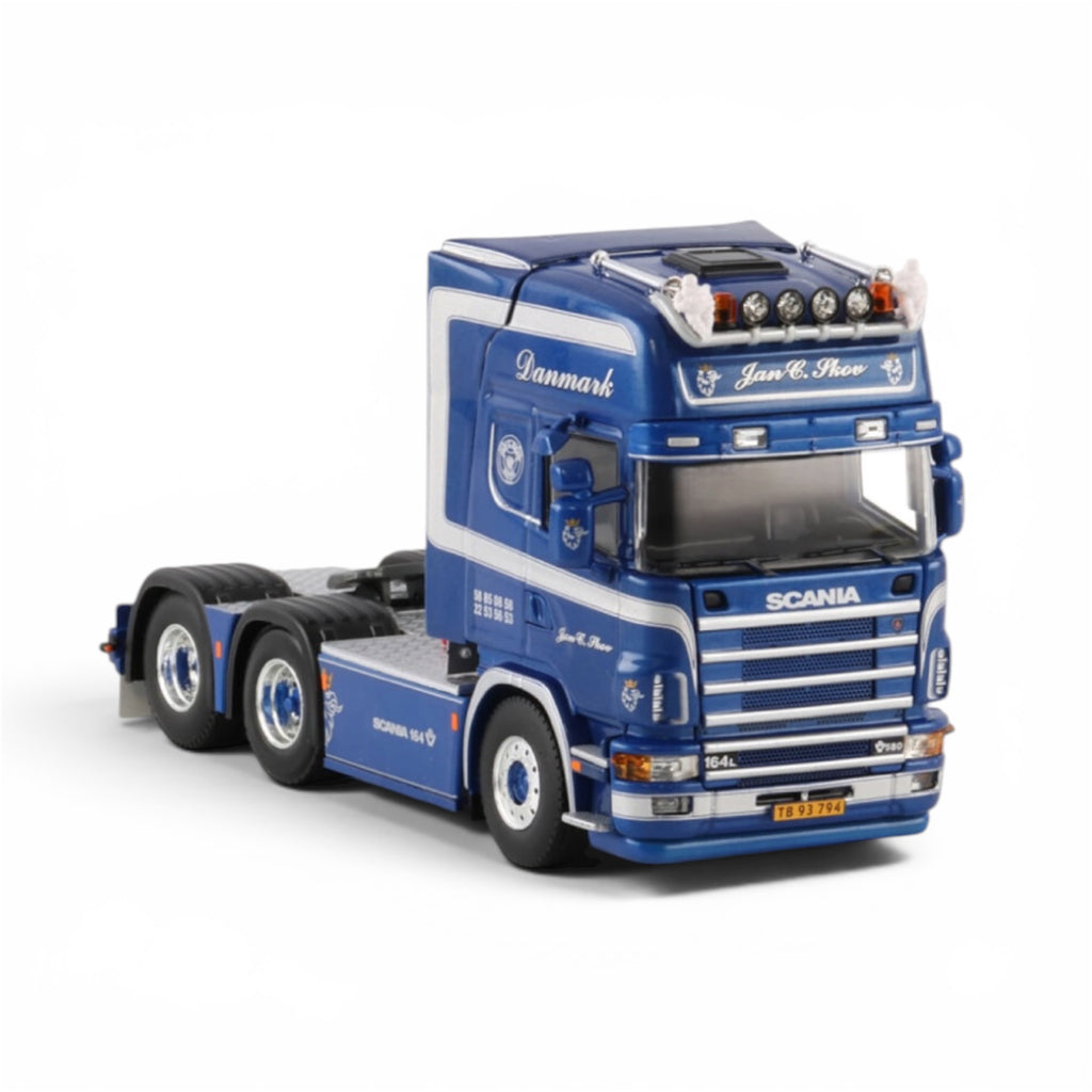 WSI Jan C Skov Scania 4 Series Topline 6x2 Tag Axle 1:50 scale model