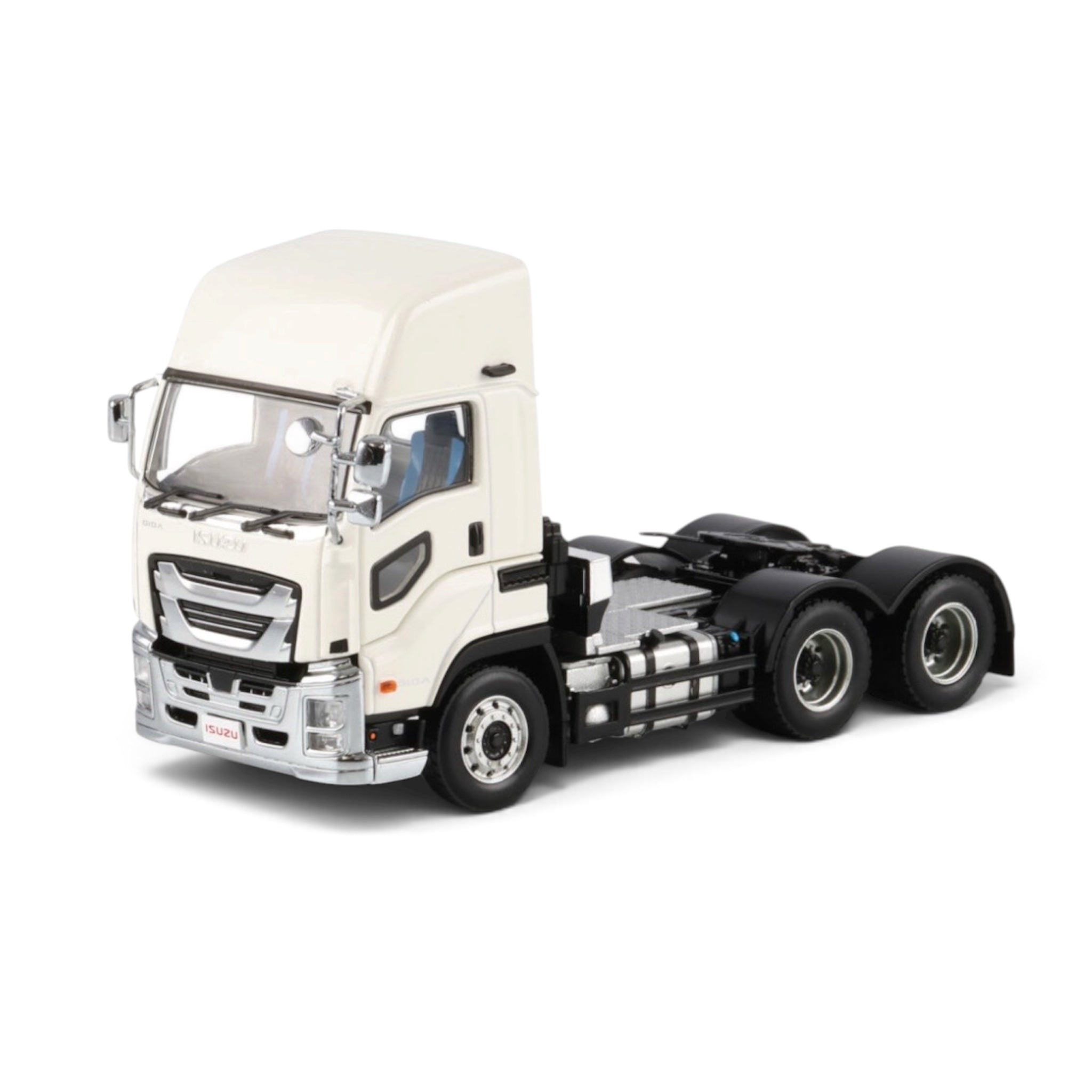 WSI Isuzu Giga Full-Cab High Roof White front side view