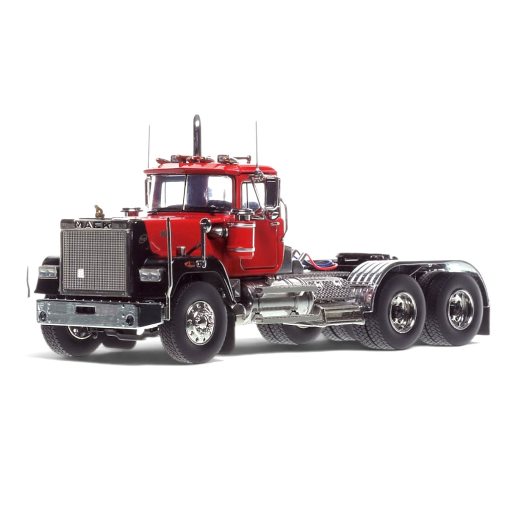 Heavy Haul Replicas Mack Superliner Tandem Axle Tractor - Red over Black