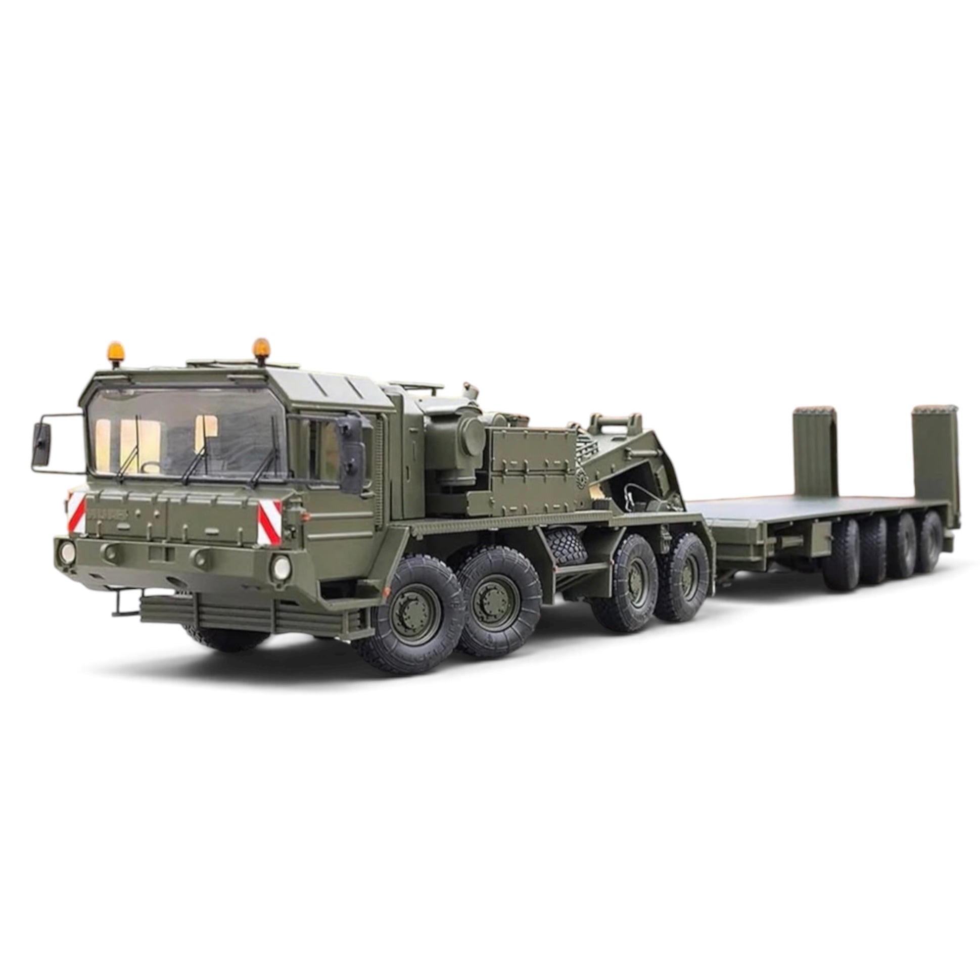 Kranlab Faun SLT-50 Elefant and Tank Transporter Trailer in Dark Green