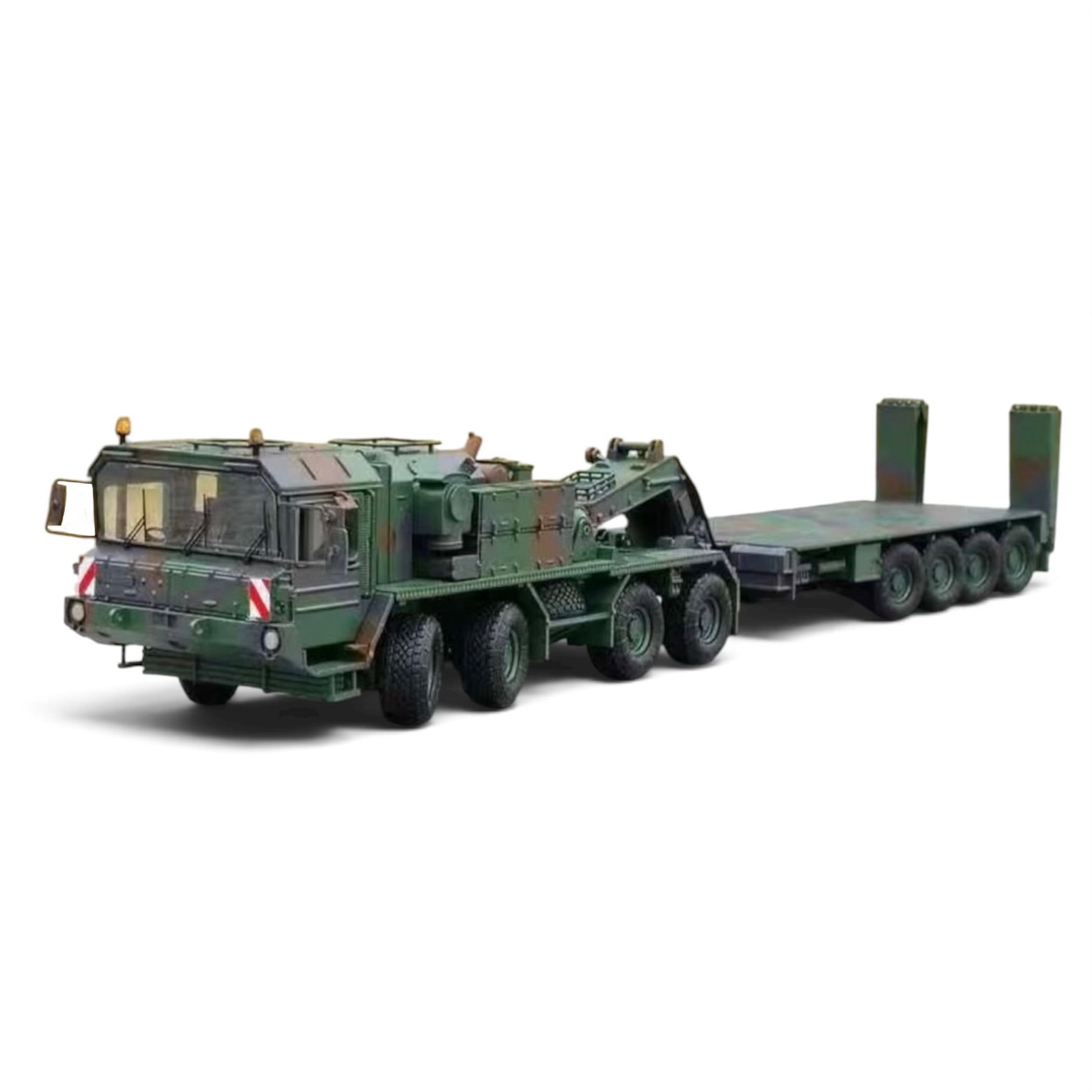 Kranlab Faun SLT-50 Elefant and Tank Transporter Trailer in Camouflage