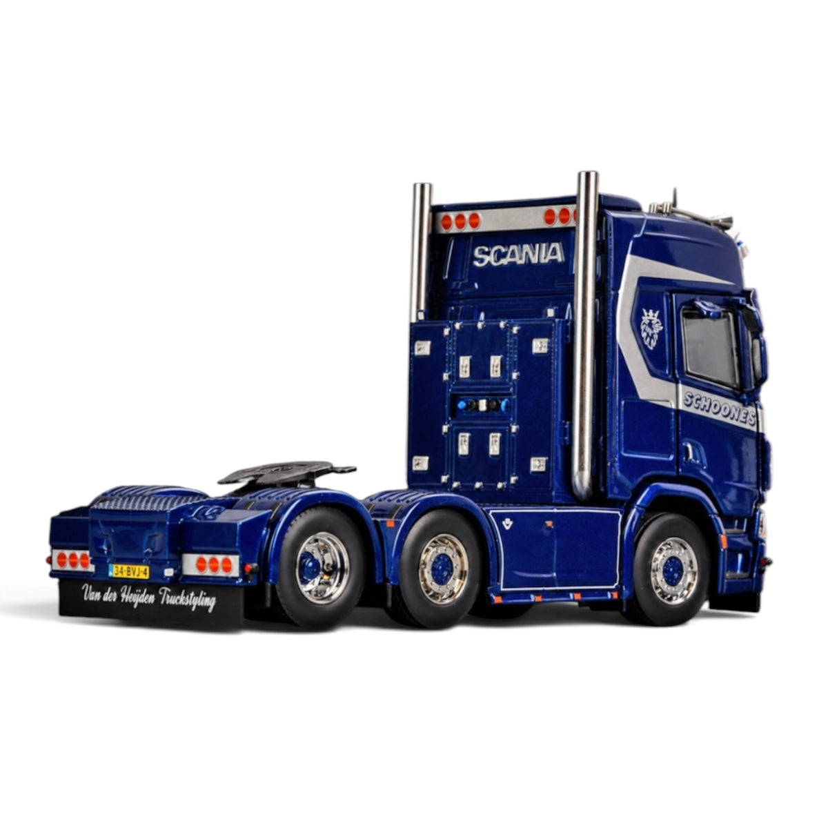 IMC Scania R Series6x2 Schoones B.V. side view