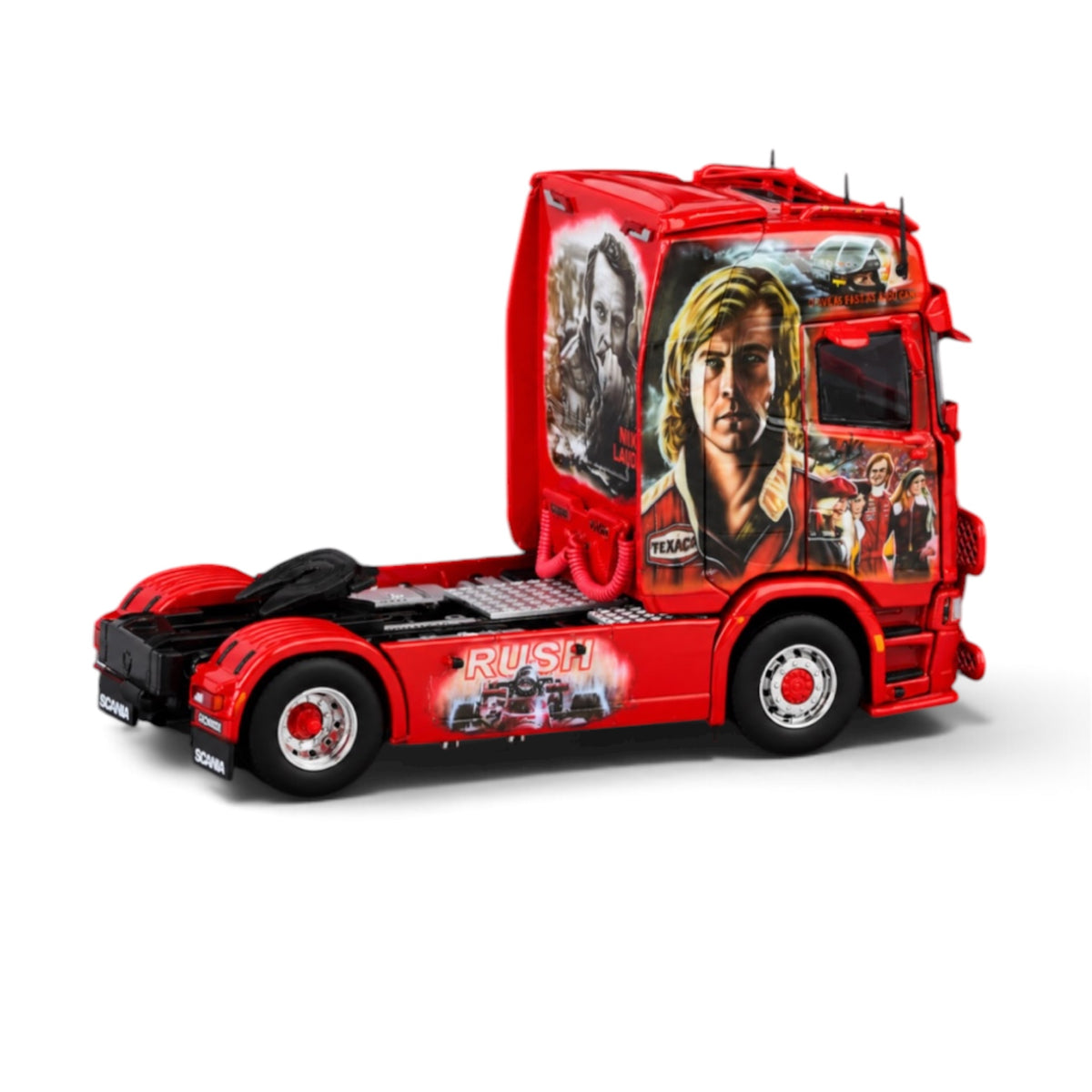 IMC Cool Transport Niki Lauda / Rush Scania S Series side view