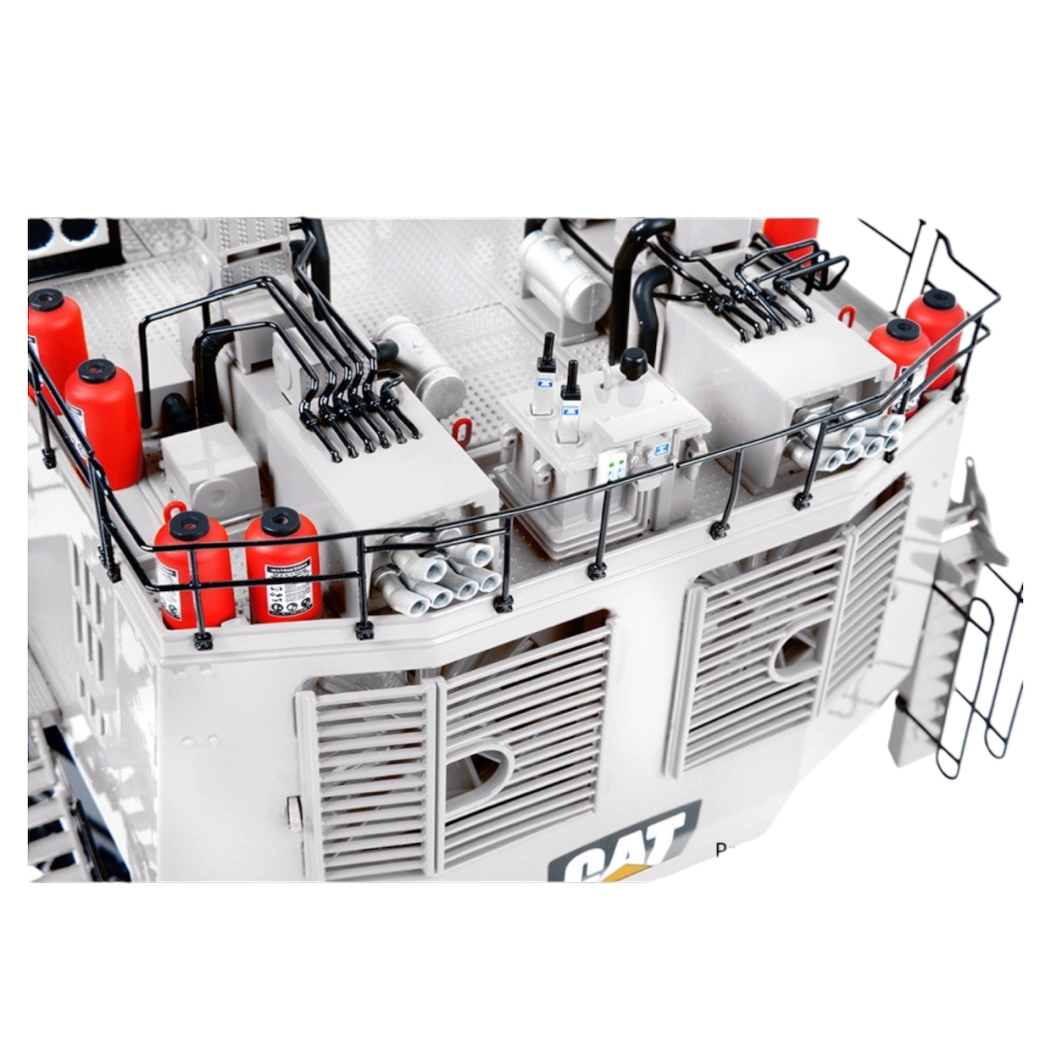 CCM (Classic Construction Models) Cat® 6090 FS Hydraulic Mining Shovel in Mining White