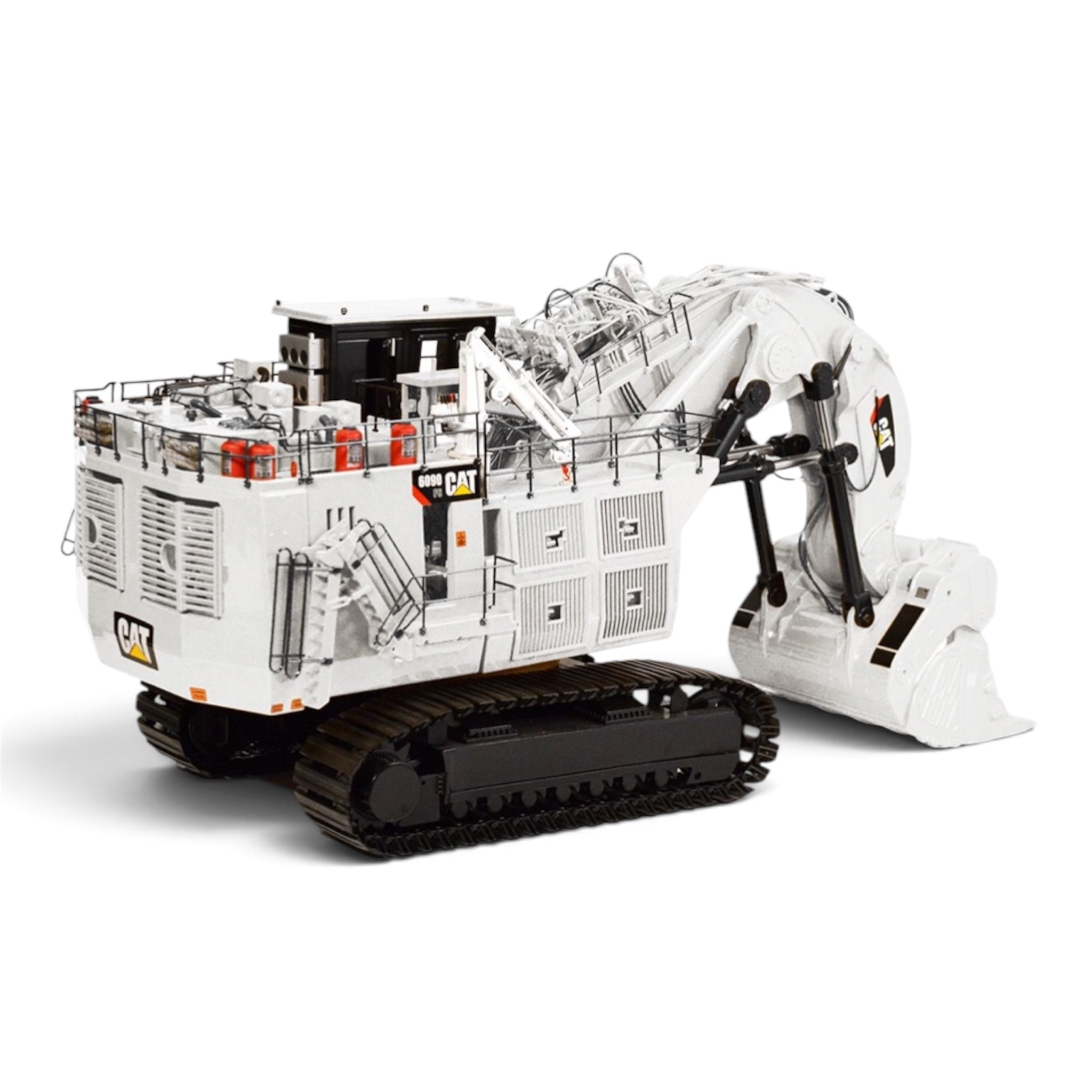 CCM (Classic Construction Models) Cat® 6090 FS Hydraulic Mining Shovel in Mining White