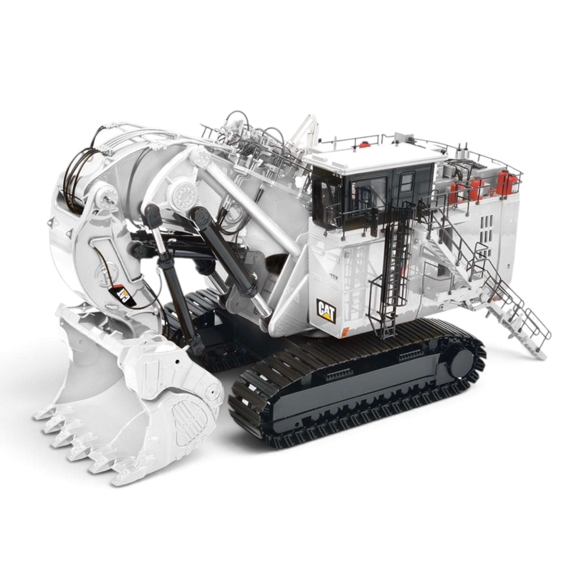 CCM (Classic Construction Models) Cat® 6090 FS Hydraulic Mining Shovel in Mining White