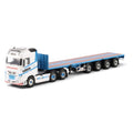 WSI Sabesa SA (Switzerland) Volvo FH5 Globetrotter 6x4 with 4-Axle Flatbed Trailer