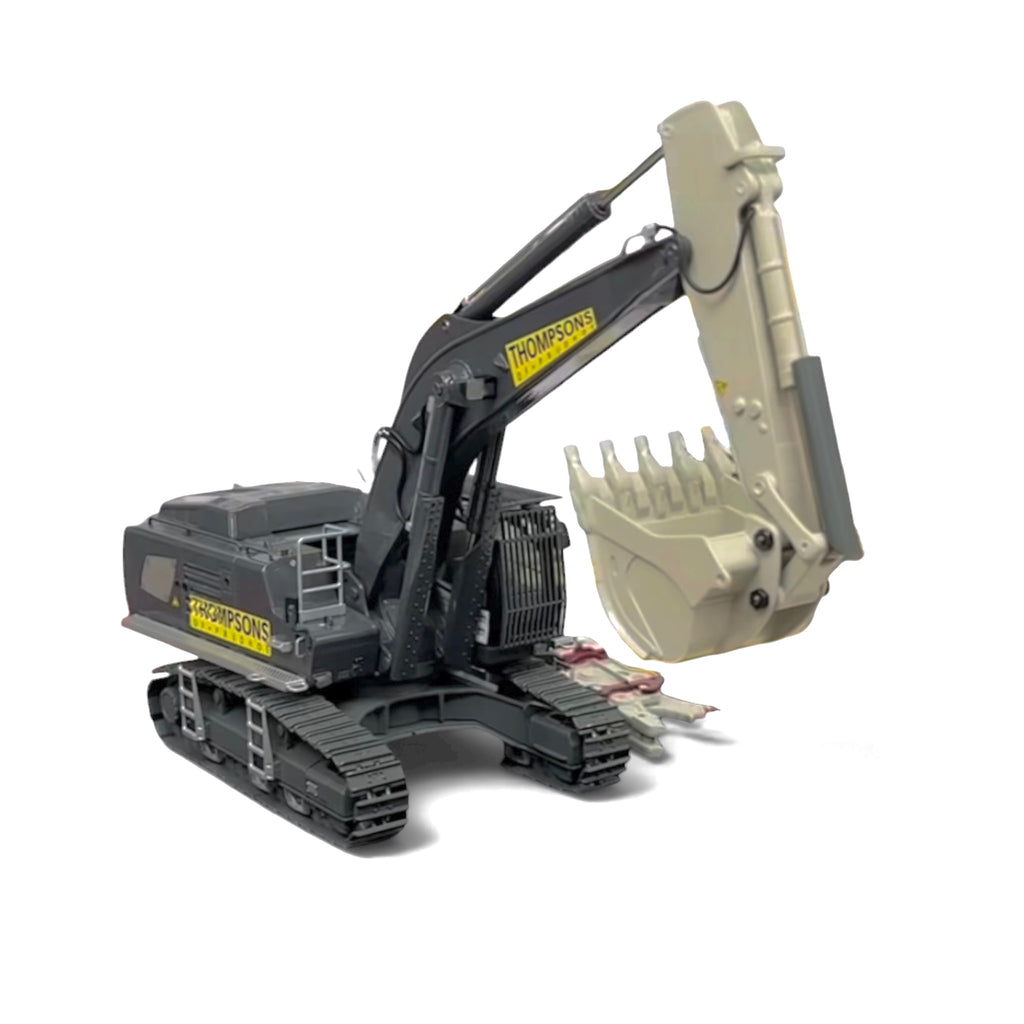 WSI Liebherr R 970 SME Crawler Excavator and Demolition Shear Thompsons of Prudhoe