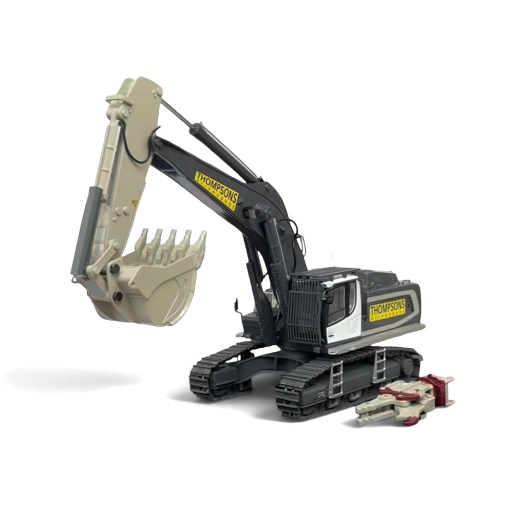WSI Liebherr R 970 SME Crawler Excavator and Demolition Shear Thompsons of Prudhoe