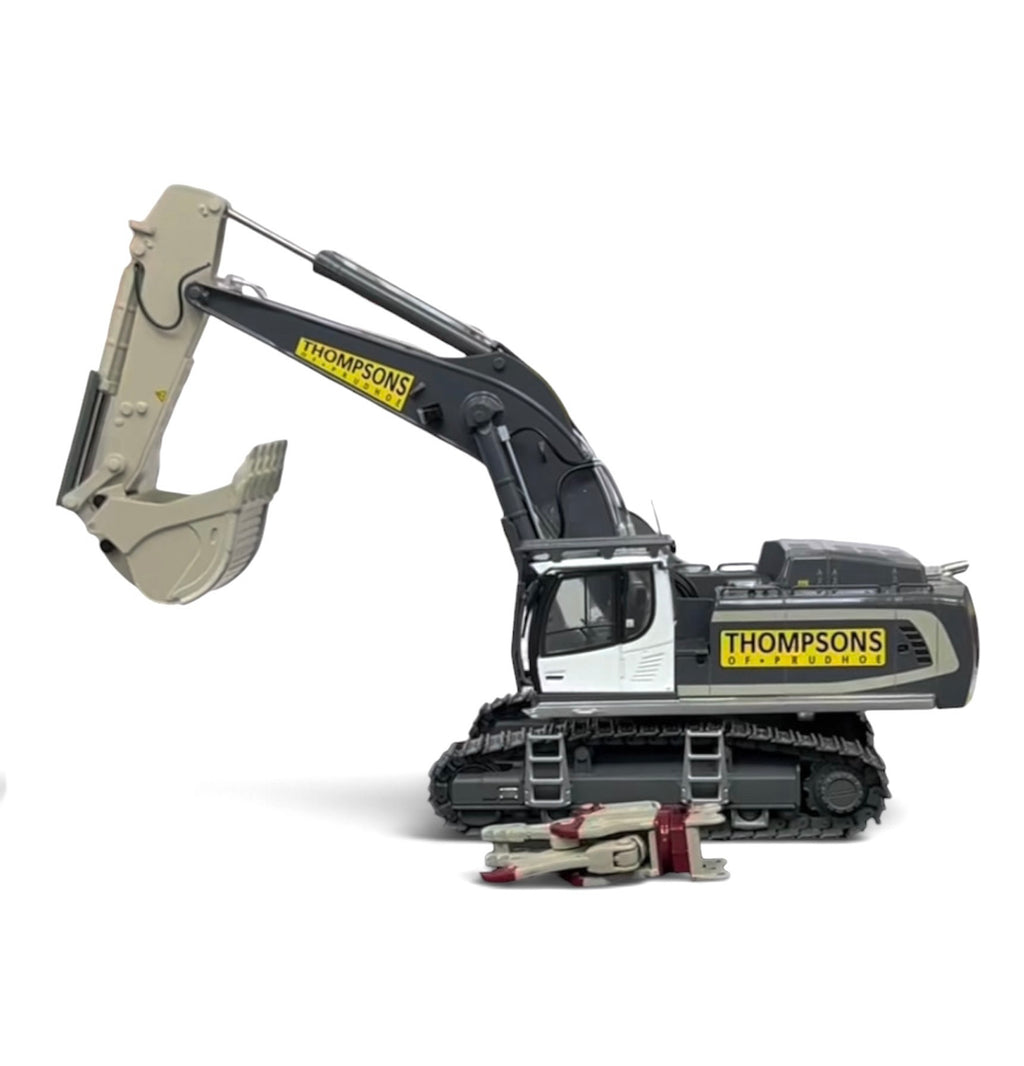WSI Liebherr R 970 SME Crawler Excavator and Demolition Shear Thompsons of Prudhoe