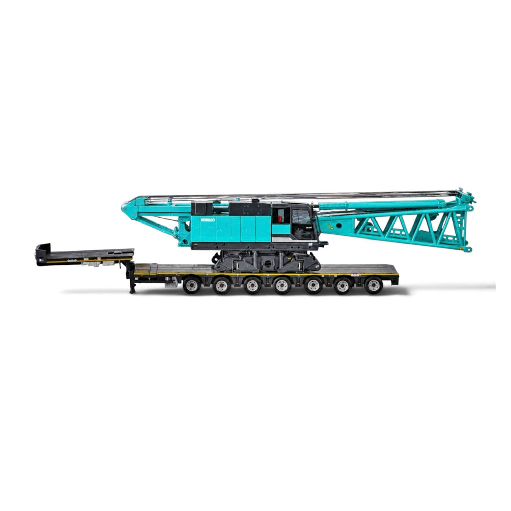IMC Kobelco CKE 1350G Lattice Boom Crawler Crane transport view