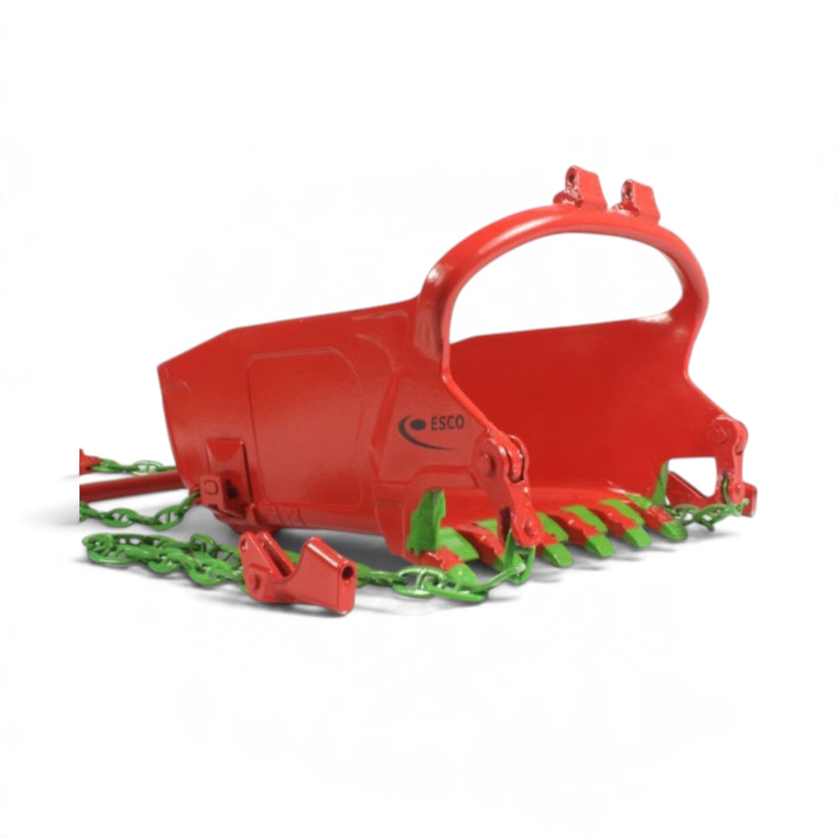 TWH Bucyrus 8750 Walking Dragline Bucket ESCO 1:50 Scale Model front view