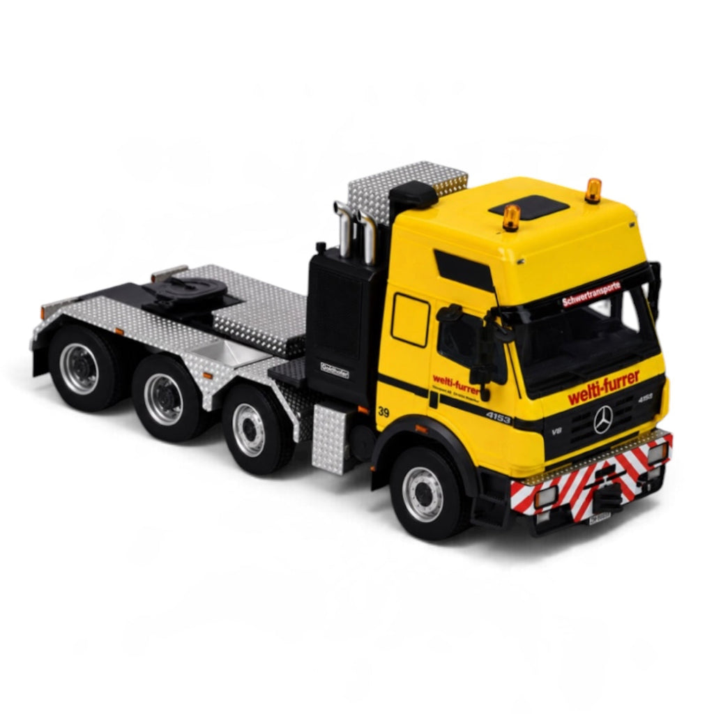 IMC Mercedes-Benz SK Eurocab 8x6 in Welti Furrer Livery 1:50 Scale Model side view