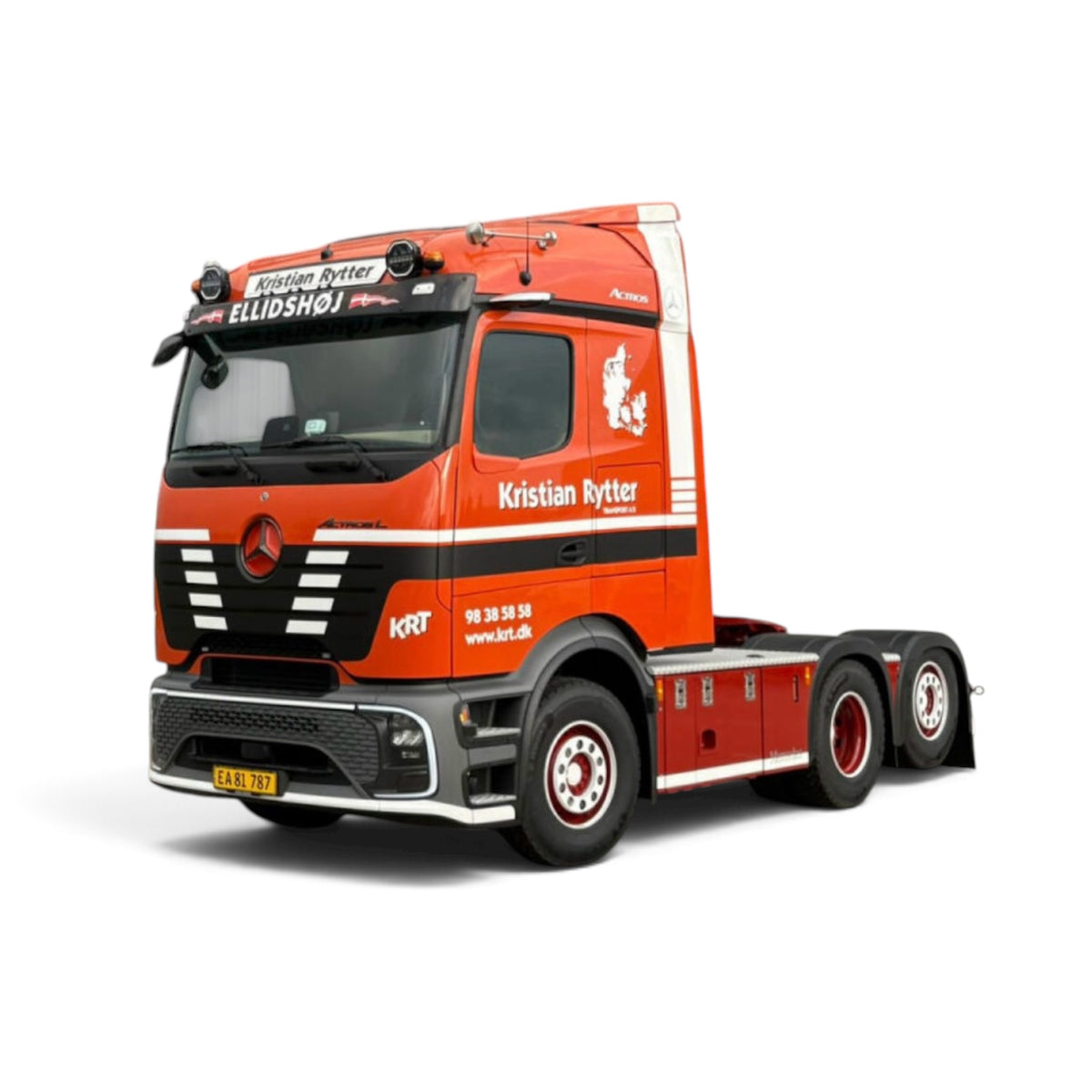 WSI Kristian Rytter Mercedes-Benz Actros L ProCabin Stream 6x2 Tag Axle 1:50 (Pre Order)