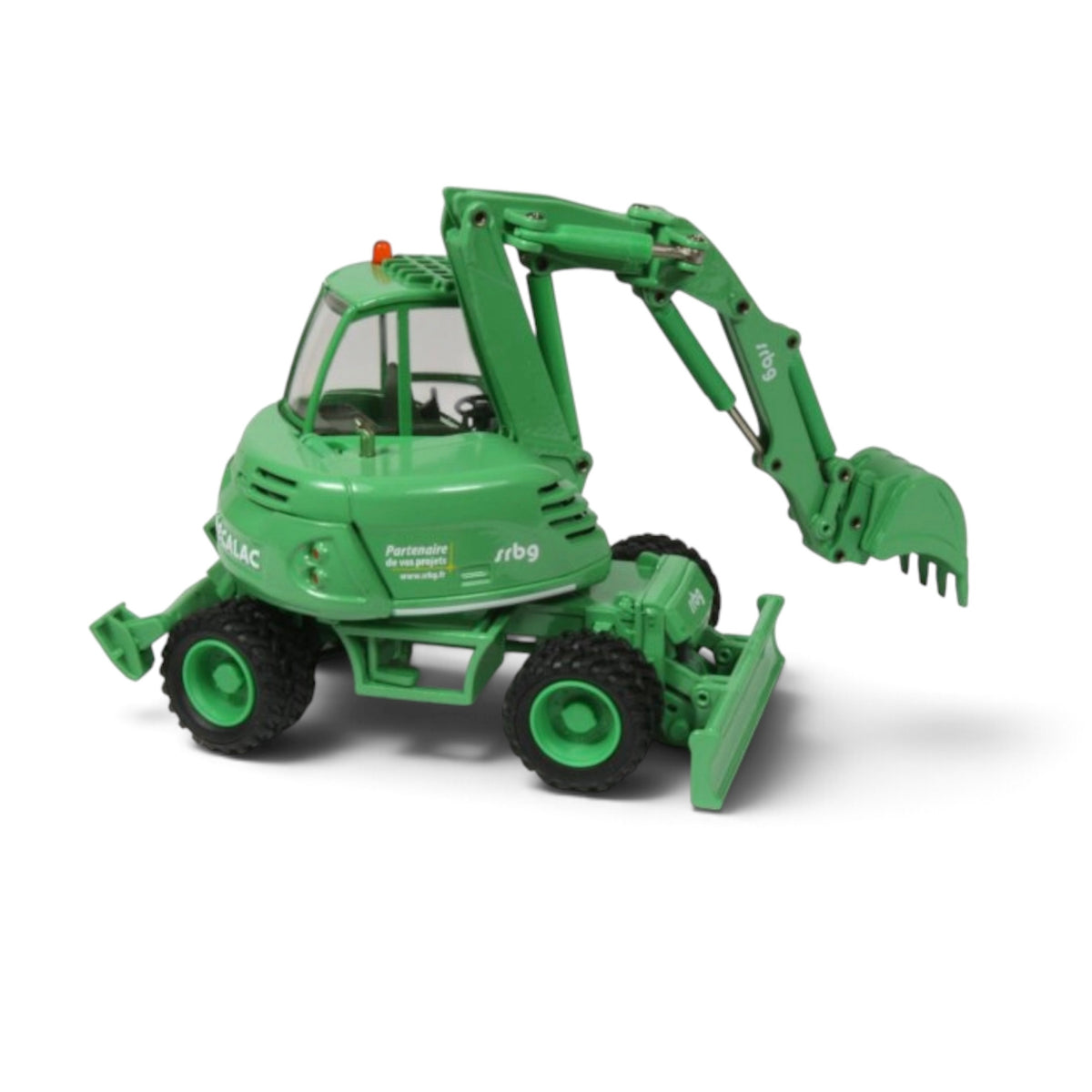 Conrad Mecalac 714MW Wheeled Excavator SRBG 1:50 Scale Model right view